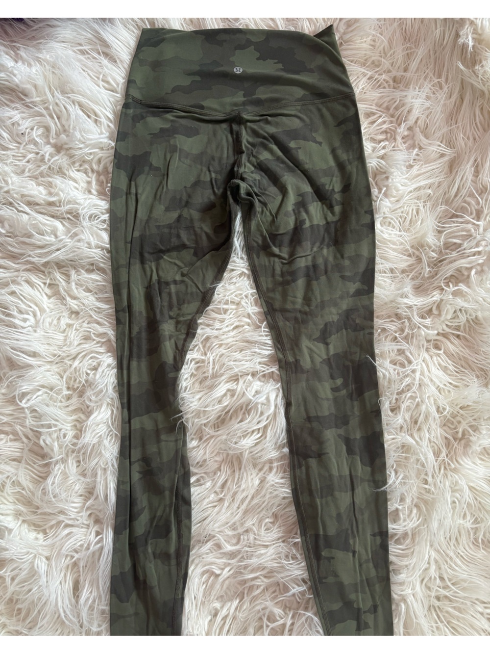 Lululemon Align Leggings 28” Heritage 365 Camo Green Twill Multi Size 6